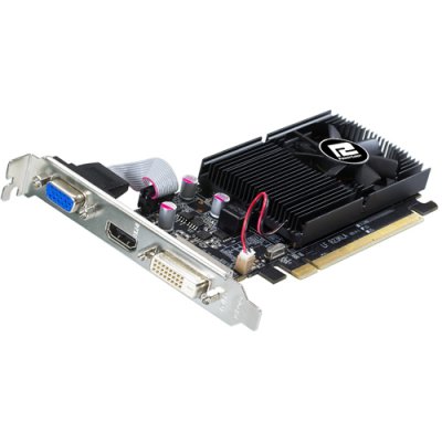  2048Mb PowerColor R7 240 PCI-E GDDR3 64bit DVI HDMI HDCP CRT AXR7 240 2GBK3-HLE LP Bulk