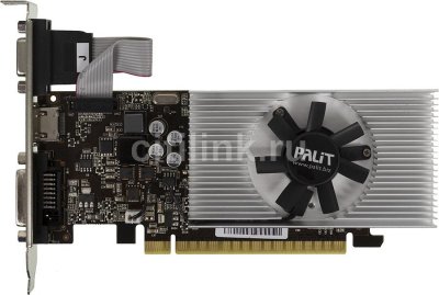  2048Mb Palit GeForce GT740 PCI-E DVI HDMI NEAT7400HD41-1070F BULK