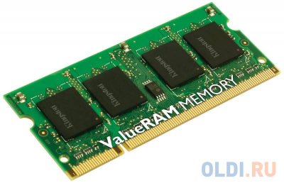     SO-DDR3 2Gb PC12800 1600MHz Kingston CL11 KVR16LS11S6/2