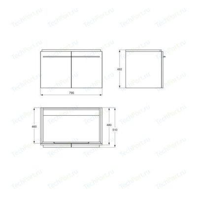 Ideal Standard Daylight  80 ,   (K2214EG)