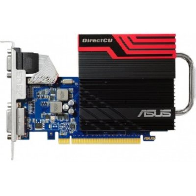  2Gb (PCI-E) ASUS GT620 DIRECT CU SILENT  CUDA (GFGT620, GDDR3, 64 bit, VGA, DVI, HDMI, L