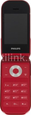   Philips E320 Red    - +  SHE9007WT/00