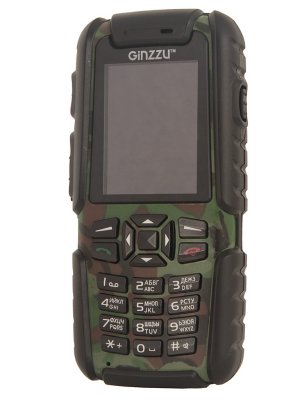  - Ginzzu R6 Ultimate Military Green  IP67 /2Mpix/GPS/FM// 4