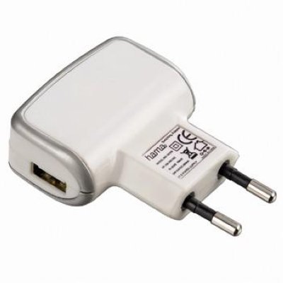    HAMA Travel Charger H-89482, USB, 1000 , 