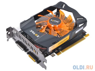  1Gb (PCI-E) Zotac GTX750 c CUDA (ZT-70701-10M) GDDR5, 128 bit, HDCP, 2*DVI, mini HDMI, Re