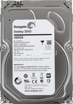   3.5" SEAGATE SSHD ST4000DX001, 4 ,  HDD/SSD, SATA III