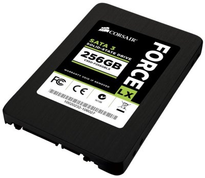  SSD 256Gb Corsair Force LX Series (CSSD-F256GBLX, SATA-III, 2.5")