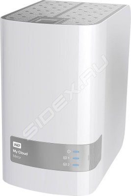   WD (WDBZVM0040JWT-EESN) My Cloud Mirror 4Tb EXT (RTL) GbLAN, USB3.0