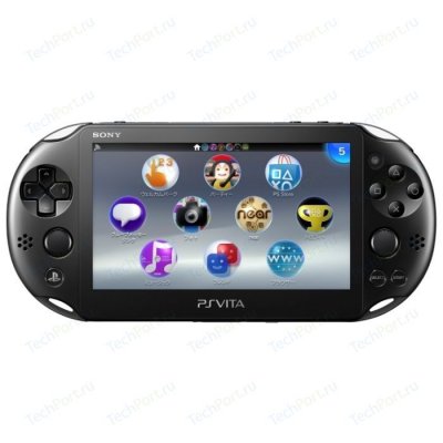   Sony PS Vita 2000 Slim, black + 8Gb + Mega Pack Action (PS719469612)