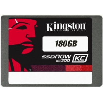   HDD 180Gb SSD Kingston KC300 Series (SKC300S37A/180G, SATA-III, 2.5", MLC)