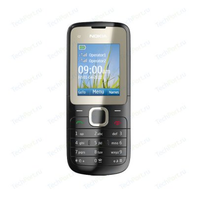   Nokia C2-00 jet Black