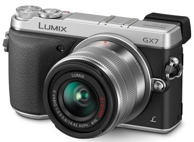  PANASONIC Lumix DMC-GX7 (DMC-GX7KEE-K), kit ( G Vario f/3.5-5.6 14-42  II Aspherical M