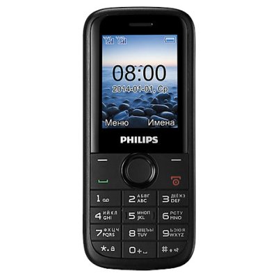   Philips E120 (Black) 2SIM/1.77"/800 