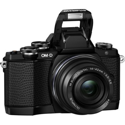   Olympus OM-D E-M10 Limited Edition Pancake Zoom Kit (EZ-M1442EZ) black/black