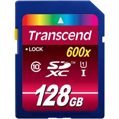   SD 128Gb Transcend SDXC Class 10 UHS-I (90/40 MB/s)