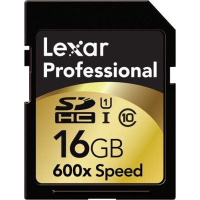   Lexar Professional SDHC 16GB Class 10 UHS-I (90Mb/s)