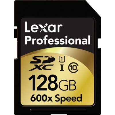   Lexar Professional SDHC 128GB Class 10 UHS-I (90Mb/s)