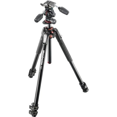  Manfrotto 190 ALU 3 SECTION KIT 3W HEAD