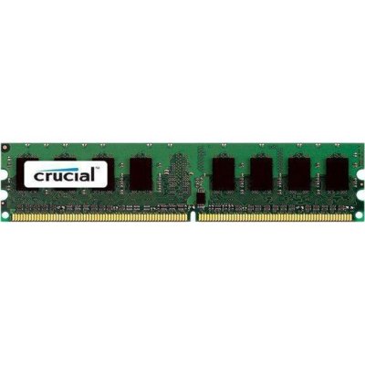   Crucial DDR2 2Gb, PC6400, DIMM, 800MHz (CT25664AA800) Retail