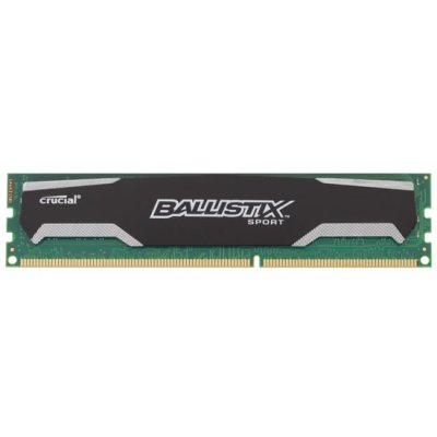   Crucial DDR3 4Gb 1600MHz pc-12800 Ballistix Sport (BLS4G3D1609DS1S00CEU)