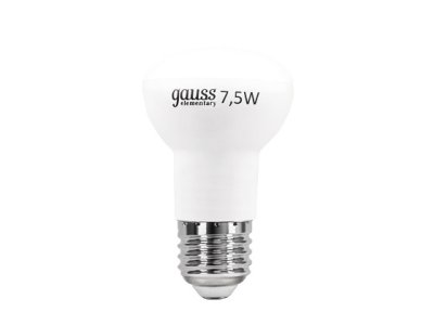    Gauss Elementary LED R63 7.5W E27 2700K LD63218