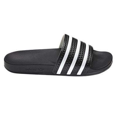  ADIDAS ADILETTE BLACK1/WHT/B, ,  40,5