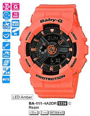   CASIO BA-111-4A2 Baby-G, 