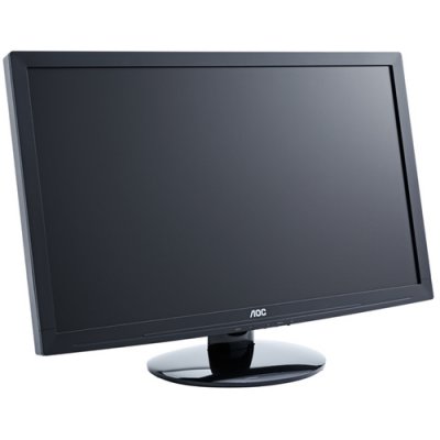  24" AOC E2495SH Black (61 cm, LED, LCD, Wide, 1920x1080, 2 ms, 170/170, 250 cd/m, 20M:1, +