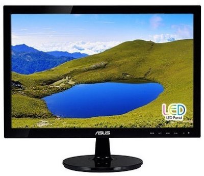  18.5" Asus V197N   1366x768 (LED)   5ms   D-SUB + DVI-D   Black