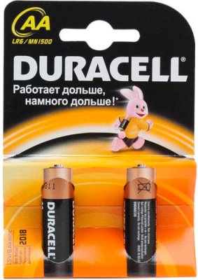  Duracell MN1500-4 (LR6) Size AA, 1.5V, (alkaline) (.4 .)