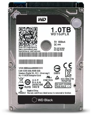 WESTERN DIGITAL    2.5" 1.0Tb USB 3.0 WD WDBJNZ0010BBK-EEUE Black