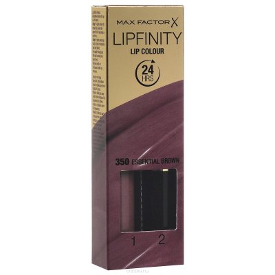       MAX FACTOR Lipfinity,  350 Essential brown