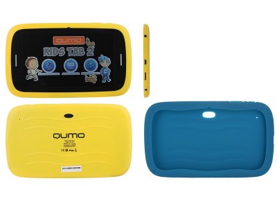  Qumo Kids Tab 2 Yellow (Kids Tab 2 Yellow)