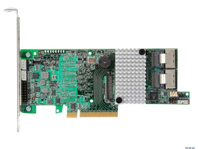 LSI MegaRAID SAS 9271-8I KIT  SAS LSI00331 (PCI-E 3.0, LP, SAS6G, RAID , 8port ,1GB onboar