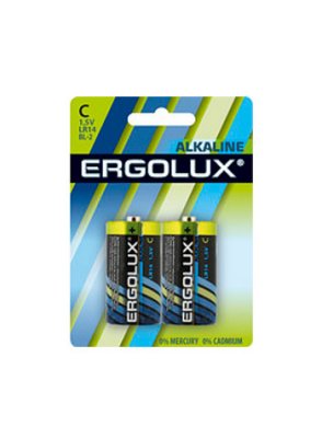  C - Ergolux LR14 Alkaline BL-2 LR14-BL2