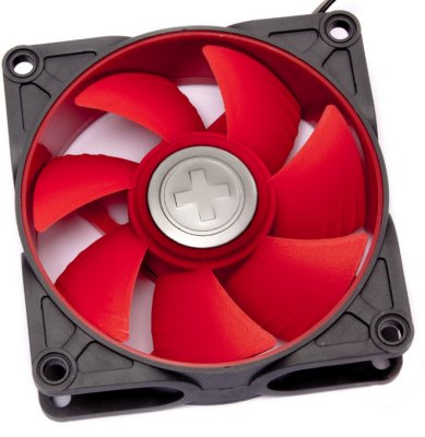  Xilence Case-Fan Grey-Red COO-XPF80.2CF 80x80x25mm