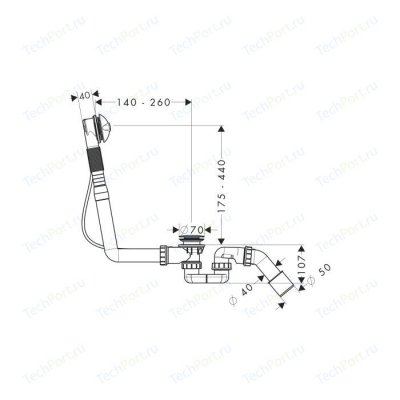 Hansgrohe Flexaplus  -  ,  (58148000)