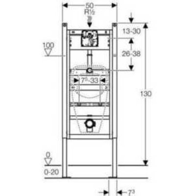  Geberit Duofix   (111.665.00.5)