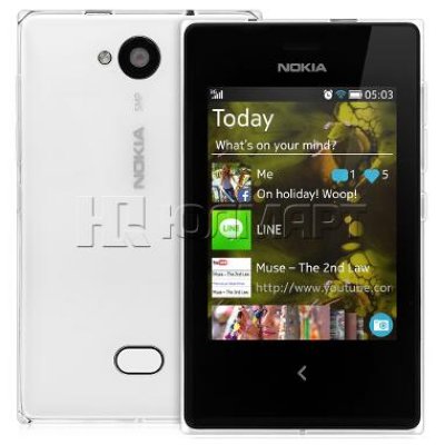  NOKIA ASHA 503 DS RM-922 WHITE, 