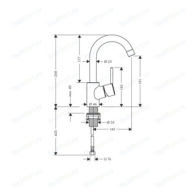    Hansgrohe Talis S 72031000  