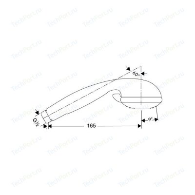 Hansgrohe  Croma 3 jet,  (28573000)