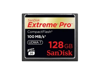   Compact Flash Card 128Gb SanDisk Extreme Pro SDCFXP-128G-X46