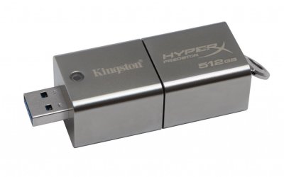  USB Flash Drive 512Gb - Kingston FlashDrive Data Traveler HyperX Predator DTHXP30/512GB