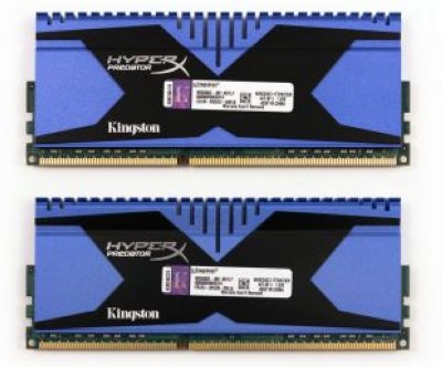   8Gb (2x4Gb) PC3-19200 2400MHz DDR3 DIMM CL11 Kingston HX324C11T2K2/8 XMP Predator