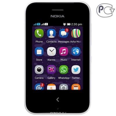   Nokia Asha 230 DS, White