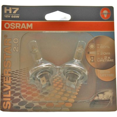  Osram H7 X-Racer 4000K,  , 55W, 2 , 64210XR-02B