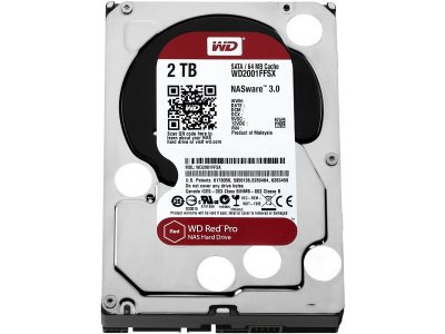   2Tb Western Digital WD2001FFSX Caviar Red Pro, SATA III (7200rpm, 64Mb, for NAS)