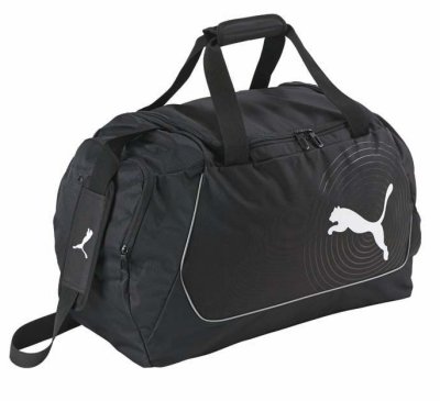  PUMA evoPOWER Medium Wheel Bag black-white