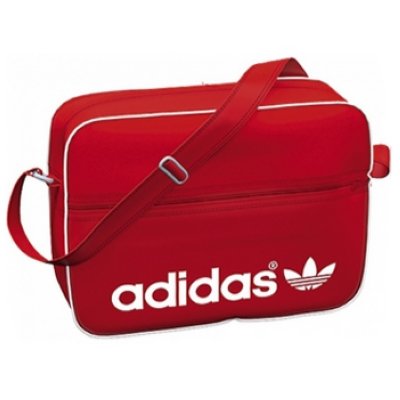  ADIDAS AC AIRLINER BAG WHT/METGOL