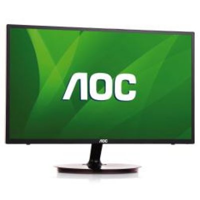  23.6" AOC E2461FWH Red-Black (LED, LCD, Wide, 1920x1080, 2 ms, 170/160, 250 cd/m, 50M:1, +